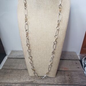 BRIGHTON Mixed Metals Long Link Necklace